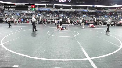 192 lbs Quarterfinal - Jaelyn Sides, Bvsw vs Gus Lidwell, Fuzzy Bees
