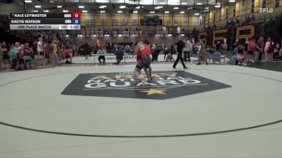 150 lbs 3rd Place Match - Kale Leymaster, Big Game Wrestling Club vs Kacyn Watson, Iowa