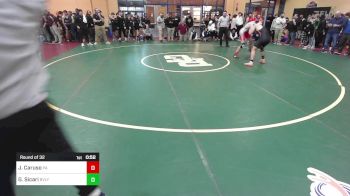 182 lbs Round Of 32 - James Caruso, Pinkerton Academy vs Gino Sicari, Beverly