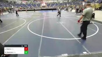 156 lbs Semifinal - Jack Byers, Enforcers Wr Ac vs Royce Guerrero, Brighton WC