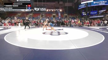 170 lbs Cons. Sub-quarters - Kimberly Munoz, PA vs Evra Behn, TX