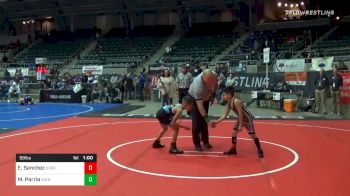 58 lbs Prelims - Emilano Sanchez, Borger Youth Wrestling vs Mason Parria, Bayou Elite WC