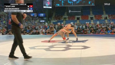 132 lbs Champ. Rd Of 32 - Wyatt Lees, MI vs Jack Malinconico, CA