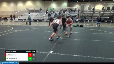 Finals (2 Team) - Clayton Willis, Black Knights Youth WC vs MJ Poindexter, ARES White