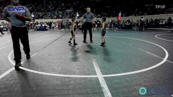 52 lbs Quarterfinal - Elijah Kroll, Jenks Trojan Wrestling Club vs Gunnar Ratcliff, Tuttle Wrestling