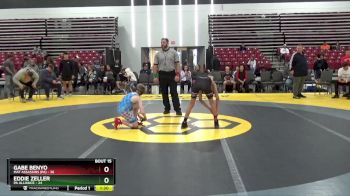 85 lbs Placement Matches (8 Team) - Eddie Zeller, PA Alliance vs Gabe Benyo, Mat Assassins (PA)