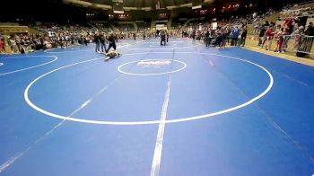 126 lbs Semifinal - Esiah King, Mojo Grappling Academy vs Brandon Lamar, Vian Wrestling Club