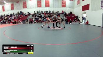 105 lbs 3rd Place Match - Autumn Zoscak, Strongsville vs Bailey Hilliard, Minerva
