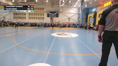 113 lbs Cons. Round 2 - Jacob Rivera, Delaware Military Academy vs Alexander Vasquez, Salesianum