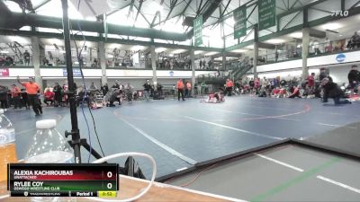 135-146 lbs Cons. Round 1 - Rylee Coy, Oswego Wrestling Club vs Alexia Kachiroubas, Unattached