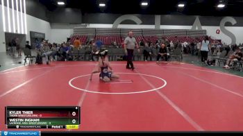 90 lbs Round 3 (8 Team) - Westin Ingham, LaCrosse Area Wrestlers(WI) vs Kyler Thier, Thorn Wrestling (MN)