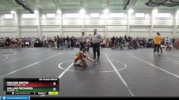 76 lbs Finals (2 Team) - William Richards, Phoenix vs Walker Reiter, Wrestling Mill