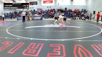 157 lbs Cons. Semi - Kristjan Marshall, Avila vs Cale Hein, Ottawa University