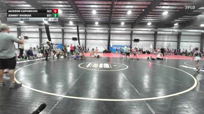 64 lbs Rr Rnd 9 - Jackson Caporiccio, Patriot USA WC - K8 vs Johnny Shubiak, Outsiders Wrestling Club - K8