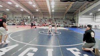 65 lbs Rr Rnd 1 - Jaxson Boris, Mat Assassins Gray vs Wyatt Eastman, Upstate Uprising White