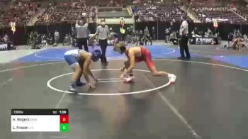 130 lbs Round Of 16 - Hudson Rogers, Gooding vs Layronz Fraser, Utb Wrestling