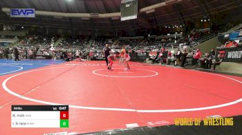 84 lbs Consi Of 4 - Brylee Irsik, Nebraska Wrestling Academy vs Iliyah Sailas-lara, Pomona Elite Girls