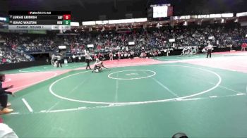 164 lbs Champ. Round 1 - Lukas Leidigh, NAP2 vs Isaac Walton, WHW1