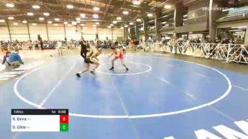 138 lbs Consolation - Reese Davis, OK vs Owen Cline, WA