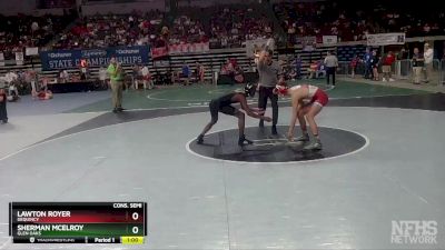 D 3 113 lbs Cons. Semi - Lawton Royer, DeQuincy vs Sherman McElroy, Glen Oaks