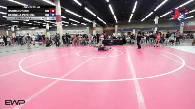 120 lbs Consi Of 8 #1 - Iyonna Bonner, Texas vs Gabriella Patchell, Texans Wrestling Club
