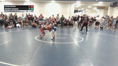 70 lbs Round Of 32 - Lucas Ducos, FL vs Bennett Silence, IN