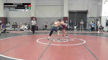 174 lbs Semifinal - Clayton Whiting, Minnesota vs Brody Conley, West Virginia