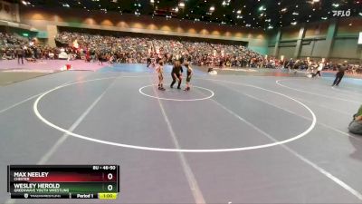 46-50 lbs Round 2 - Max Neeley, Chester vs Wesley Herold, Greenwave Youth Wrestling
