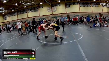 140 lbs Quarterfinal - Bradyn Jones, NDWA vs Dometrius Dorell, Milford