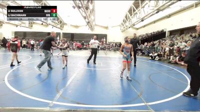 81 lbs Rr Rnd 11 - JJ Sullivan, Mat Assassins White vs Lj Bachmann, Revival Blue ES