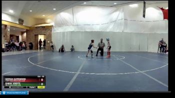 55 lbs 1st Place Match - Sophia Gatewood, Team Tiger Wrestling Club vs Emery Kreitz, Reitz Wrestling Club