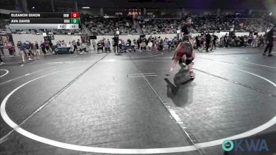 95 lbs Consi Of 8 #2 - Eleanor Dixon, Raw Wrestling Club vs Ava Davis, Kingfisher YellowJackets