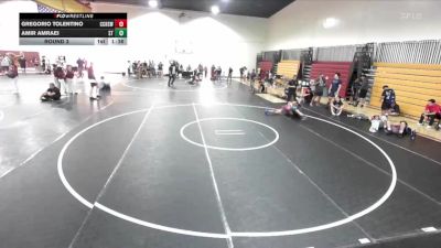 165 lbs Round 3 - Gregorio Tolentino, Calvary Chapel High School Wre vs Amir Amraei, South Torrance