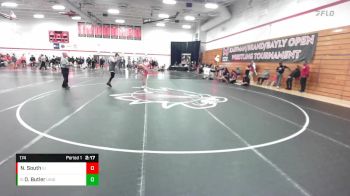 174 lbs Quarterfinal - Owen Butler, Indianapolis vs Nick South, Indiana