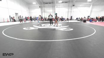 110 lbs Rr Rnd 1 - Brendalynn Davis, Cushing Girls vs Charlie Turner, Stillwater Lady Pioneers JH