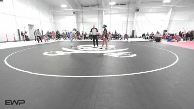 110 lbs Rr Rnd 1 - Brendalynn Davis, Cushing Girls vs Charlie Turner, Stillwater Lady Pioneers JH