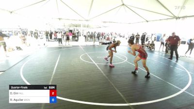 132 kg Quarterfinal - Dongjoon Gin, Fall Guyz vs Ricky Aguilar, Bronco Wc