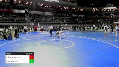 95 lbs Semifinal - Luke Frankovits, Buxton vs Dante Depaul, Orchard South WC