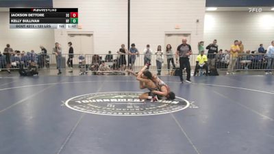 120 lbs Consi Of 64 #2 - Jackson DEttore, SC vs Kelly Sullivan, NY