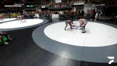 Cons. Round 2 - Isaak Villasenor, Warhead Wrestling Club vs Brandon Rodriguez, Sultana High School Wrestling