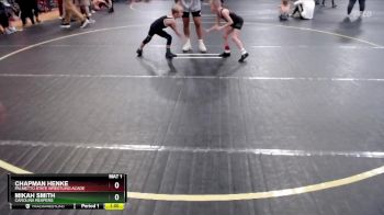 52 lbs Semifinal - Mikah Smith, Carolina Reapers vs Chapman Henke, Palmetto State Wrestling Acade