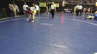 97 lbs Consy 2 - Jake Knable, Mifflin County vs Sawyer Wolfkiel, Titusville