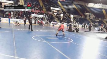 132 lbs Consolation - Izaiah Santiago, Central Catholic vs Alex Javier, Somerset Berkley
