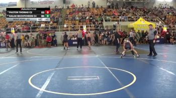 80 lbs Cons. Round 2 - Kalan McCutcheon C4, Diamond Wrestling Academy vs Paxton Thomas C2, Ohio Crazy Goats