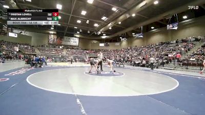 1A 126 lbs Semifinal - Max Albrecht, Panguitch vs Tristan Lovell, Tintic
