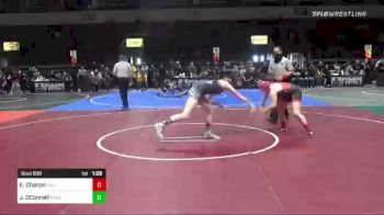 130 lbs Semifinal - Emma Chacon, Valiant College Prep vs Janessa OConnell, Peak