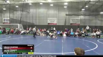 75 lbs Round 2 (4 Team) - Jacob Stinnett, Tennessee White vs Urijah Courtier, Iowa Blue