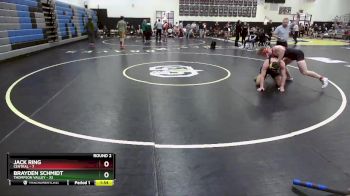 182 lbs Round 2 (10 Team) - Brayden Schmidt, Thompson Valley vs Jack Ring, Central