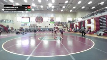 115 lbs Champ. Round 1 - Gabriella Nelson, Centennial vs Kari Stockhoff, Union