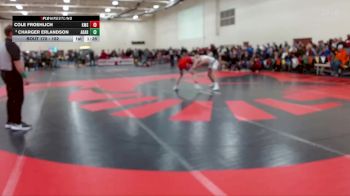 152 lbs Champ. Round 2 - Charger Erlandson, Adrian Area vs Cole Froehlich, Kerkhoven-Murdock-Sunburg